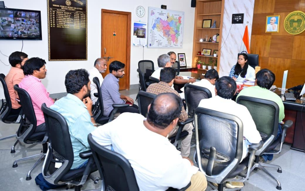District Administration Reviews Development Projects image