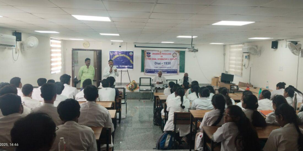 Cyber Safety Awareness Campaign Conducted image